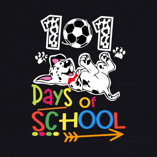 101 Days Smarter Dog Shirt 100 Days Of School Teacher Kids by POP-Tee